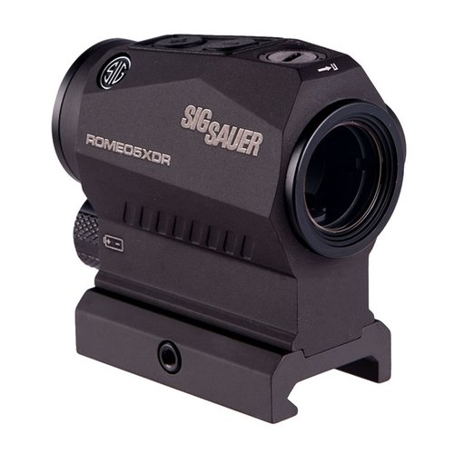 RED SIGHT SIG SAUER, INC. ROMEO5 XDR PREDATOR DOT DUAL RETICLE, BLACK ...